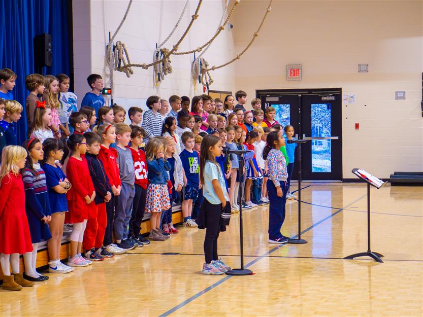 Students celebrate Veterans Day